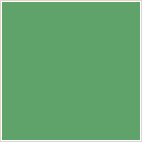 5FA36A Hex Color Image (AQUA FOREST, GREEN)