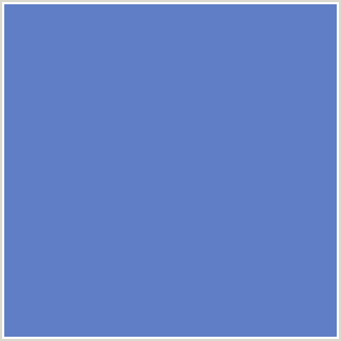 607EC5 Hex Color Image (BLUE, INDIGO)