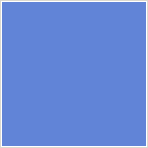 6184D7 Hex Color Image (BLUE, HAVELOCK BLUE)