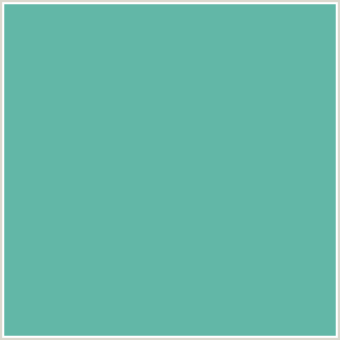 62B7A7 Hex Color Image (BLUE GREEN, TRADEWIND)