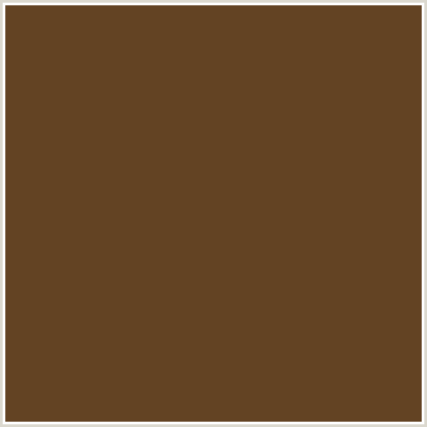 634323 Hex Color Image (BROWN, ORANGE, PICKLED BEAN)