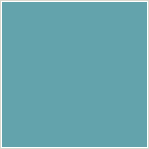 63A3AC Hex Color Image (BREAKER BAY, LIGHT BLUE)