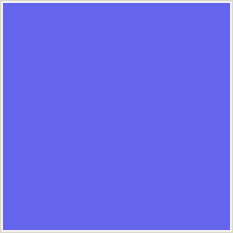 6464ED Hex Color Image (BLUE, CORNFLOWER BLUE)