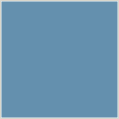 6490AE Hex Color Image (BLUE, HIPPIE BLUE)