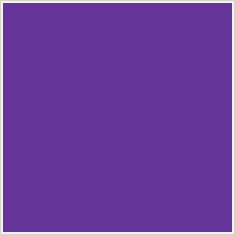 663399 Hex Color Image (ROYAL PURPLE, VIOLET BLUE)