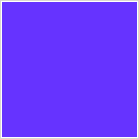 6633FF Hex Color Image (BLUE VIOLET, ELECTRIC VIOLET)