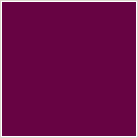 670343 Hex Color Image (DEEP PINK, FUCHSIA, FUSCHIA, HOT PINK, MAGENTA, TYRIAN PURPLE)