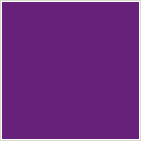 68217A Hex Color Image (HONEY FLOWER, PURPLE, VIOLET)