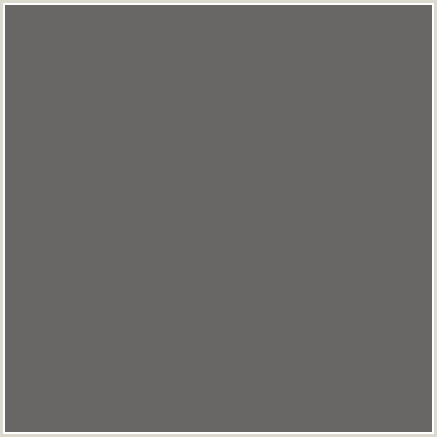 686766 Hex Color Image (BROWN, IRONSIDE GRAY, ORANGE)