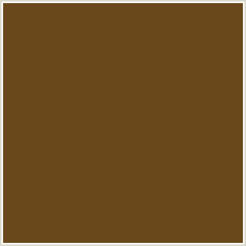 69481C Hex Color Image (BROWN, ORANGE, WEST COAST)