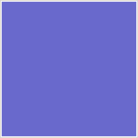 6969CC Hex Color Image (BLUE, BLUE MARGUERITE)