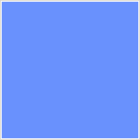 6991FD Hex Color Image (BLUE, CORNFLOWER BLUE)