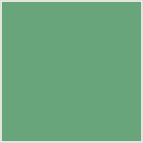 69A57B Hex Color Image (AQUA FOREST, GREEN)