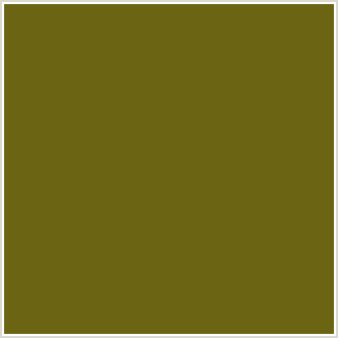 6B6412 Hex Color Image (OLIVETONE, YELLOW)