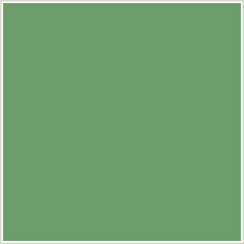 6B9E6C Hex Color Image (GREEN, HIGHLAND)