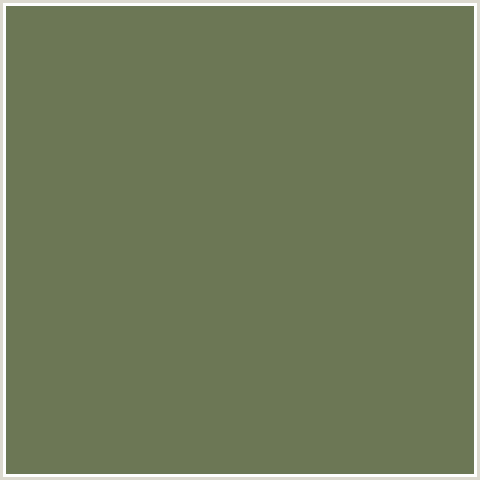 6C7755 Hex Color Image (GREEN YELLOW, SIAM)