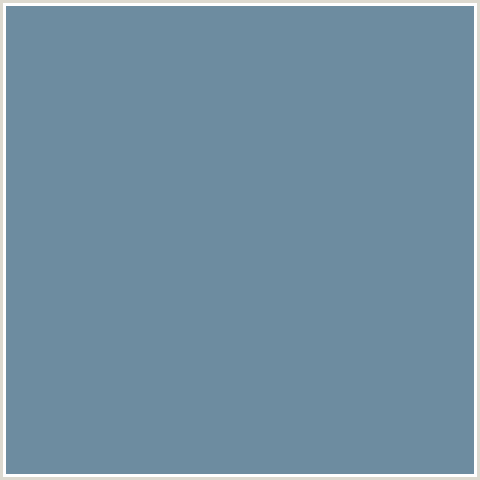 6D8CA0 Hex Color Image (BERMUDA GRAY, BLUE)