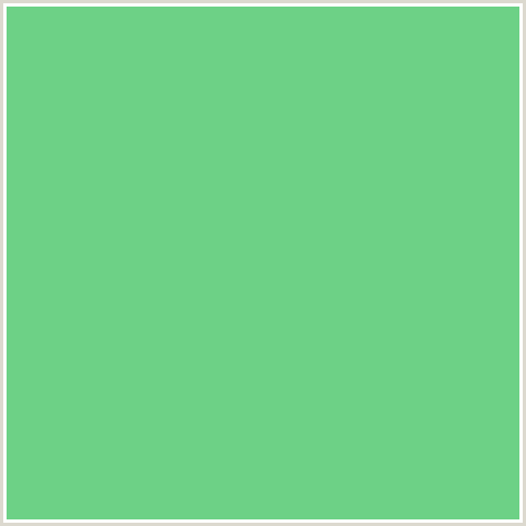 6DD186 Hex Color Image (GREEN, PASTEL GREEN)