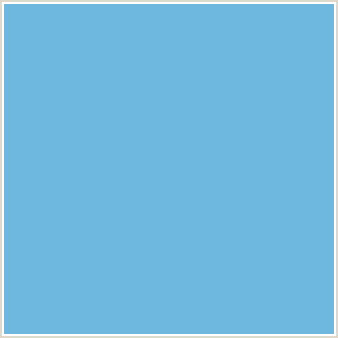 6EB7DE Hex Color Image (BLUE, VIKING)