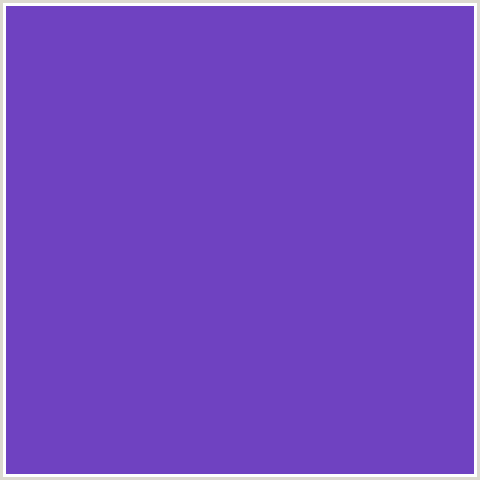 6F42C1 Hex Color Image (BLUE VIOLET, FUCHSIA BLUE)