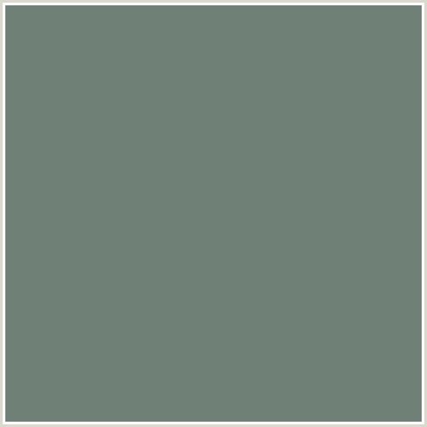 6F8177 Hex Color Image (GREEN BLUE, XANADU)