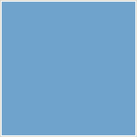 6FA3CC Hex Color Image (BLUE, DANUBE)