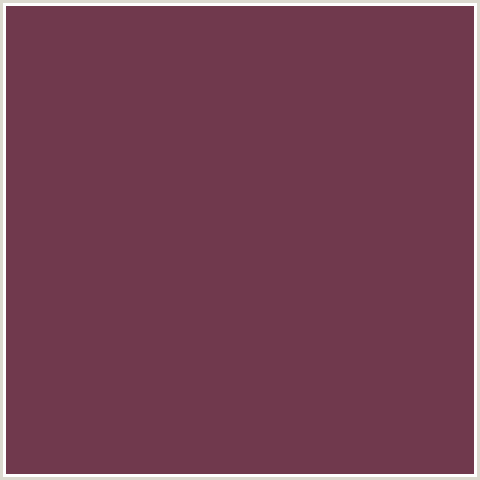 70394D Hex Color Image (COSMIC, CRIMSON, MAROON, RED)