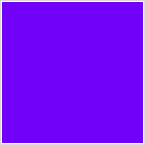 7102F7 Hex Color Image (BLUE VIOLET, ELECTRIC VIOLET)