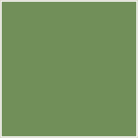 718F59 Hex Color Image (GREEN, HIGHLAND)