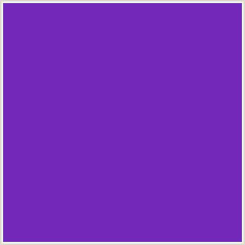 7229BA Hex Color Image (PURPLE HEART, VIOLET BLUE)
