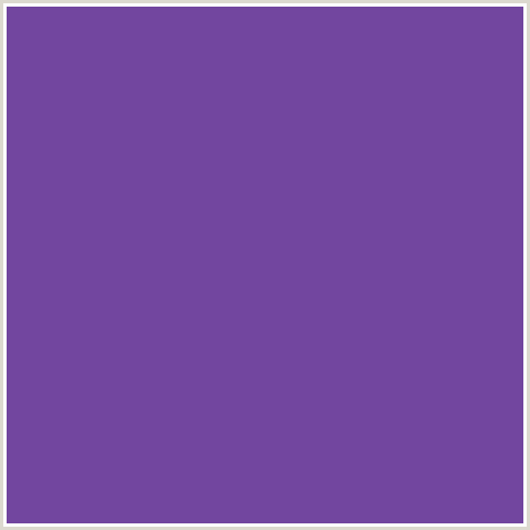 72469F Hex Color Image (ROYAL PURPLE, VIOLET BLUE)