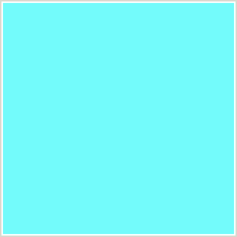 73FBFB Hex Color Image (AQUAMARINE, LIGHT BLUE, TEAL)