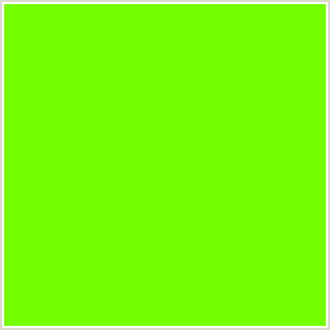 73FF00 Hex Color Image (CHARTREUSE, GREEN)