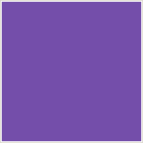 744EAA Hex Color Image (BLUE VIOLET, STUDIO)