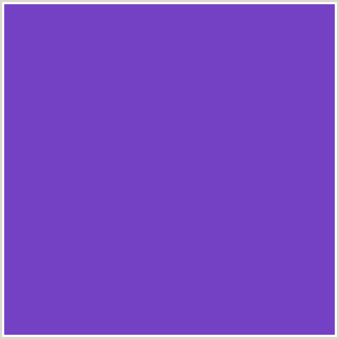 7541C4 Hex Color Image (BLUE VIOLET, FUCHSIA BLUE)