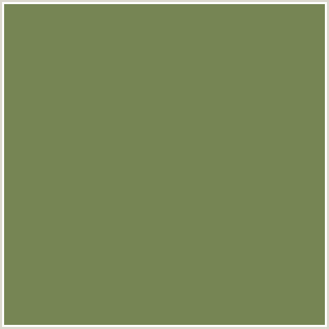 768554 Hex Color Image (GREEN YELLOW, HIGHLAND)