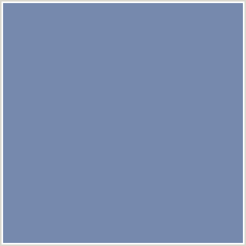 7689AD Hex Color Image (BLUE, WILD BLUE YONDER)