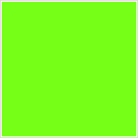 76FF17 Hex Color Image (CHARTREUSE, GREEN)