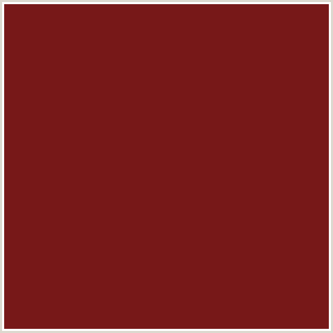 771818 Hex Color Image (FALU RED, RED)