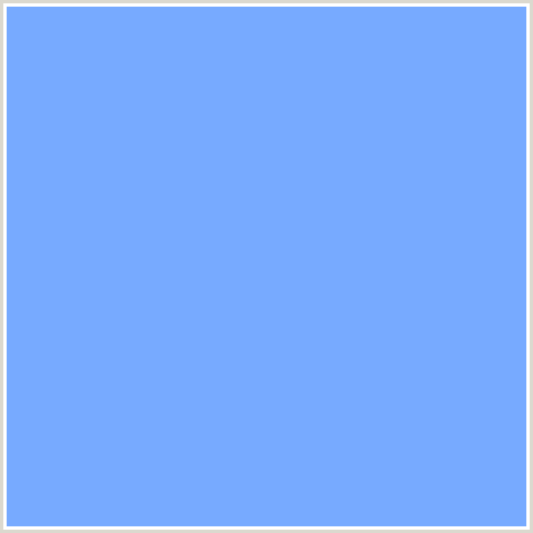 77AAFF Hex Color Image (BLUE, MALIBU)