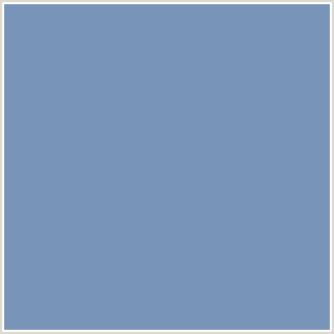 7894B9 Hex Color Image (BLUE, SHIP COVE)