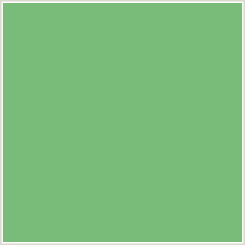 79BB79 Hex Color Image (DE YORK, GREEN)