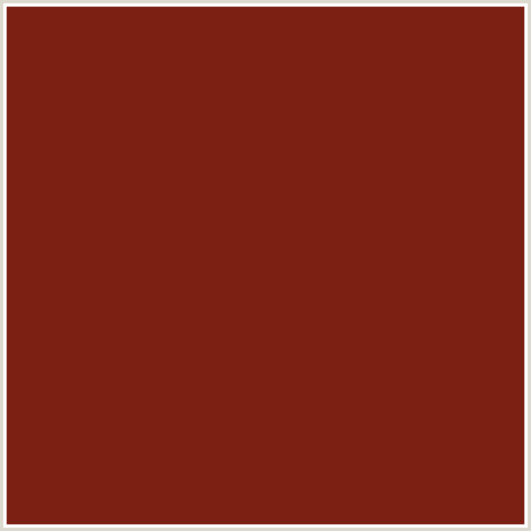 7B2013 Hex Color Image (PUEBLO, RED)