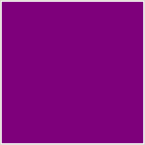 7E007B Hex Color Image (DEEP PINK, FRESH EGGPLANT, FUCHSIA, FUSCHIA, HOT PINK, MAGENTA)