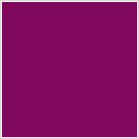 80085C Hex Color Image (CARDINAL PINK, DEEP PINK, FUCHSIA, FUSCHIA, HOT PINK, MAGENTA)