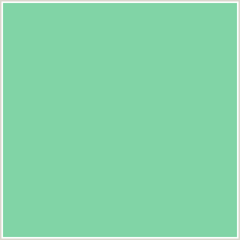 81D4A6 Hex Color Image (GREEN BLUE, VISTA BLUE)