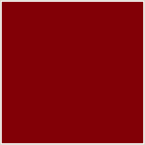 820006 Hex Color Image (MAROON, RED)