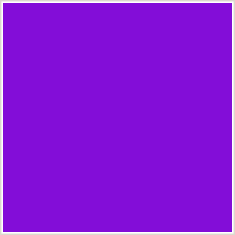 830DD8 Hex Color Image (ELECTRIC VIOLET, VIOLET BLUE)