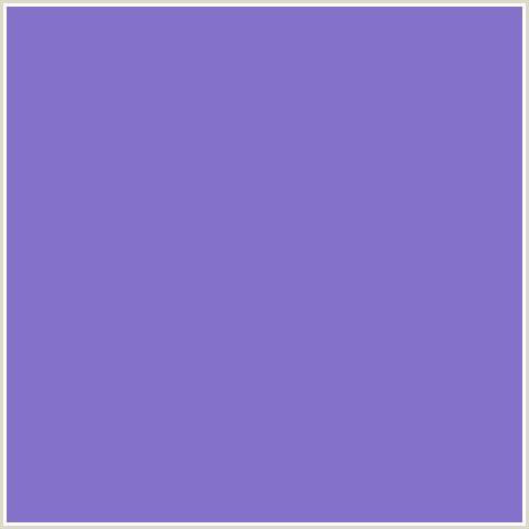 8373CA Hex Color Image (BLUE MARGUERITE, BLUE VIOLET)