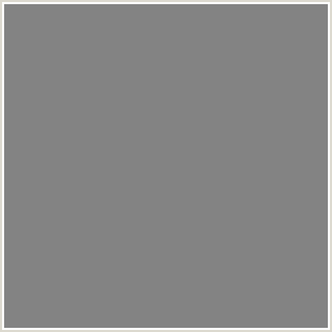 838383 Hex Color Image (GRAY, GREY)